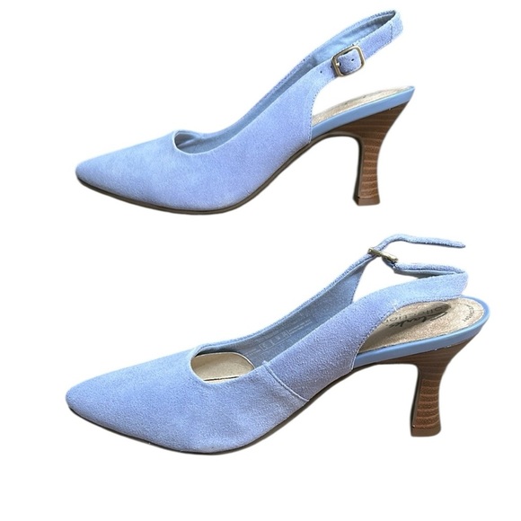 Clarks pump blue suede shoes,NWT,Kataleyna Step,
Prom,wedding guest,event, - Picture 2 of 12